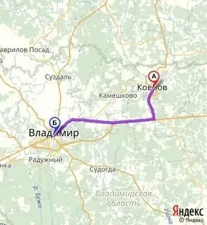 Как добраться до коврова