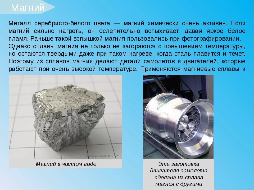 Магниевые сплавы в машиностроении. Применение магния. Металлический магний. Сплавы магния. Магний химический элемент применение