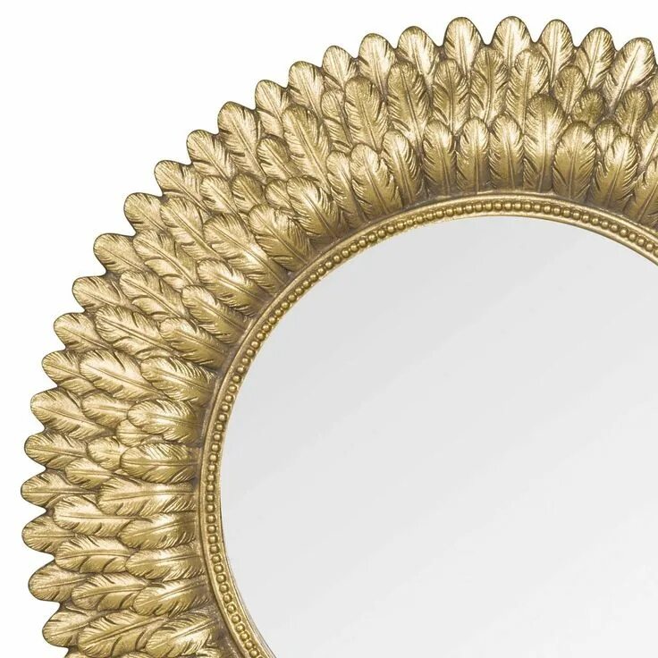 Gold rounds. Golden Round Mirror. Mirrored Gold Canvas.