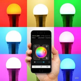 Лампа управление смартфоном