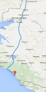 Тихорецк ейск расстояние