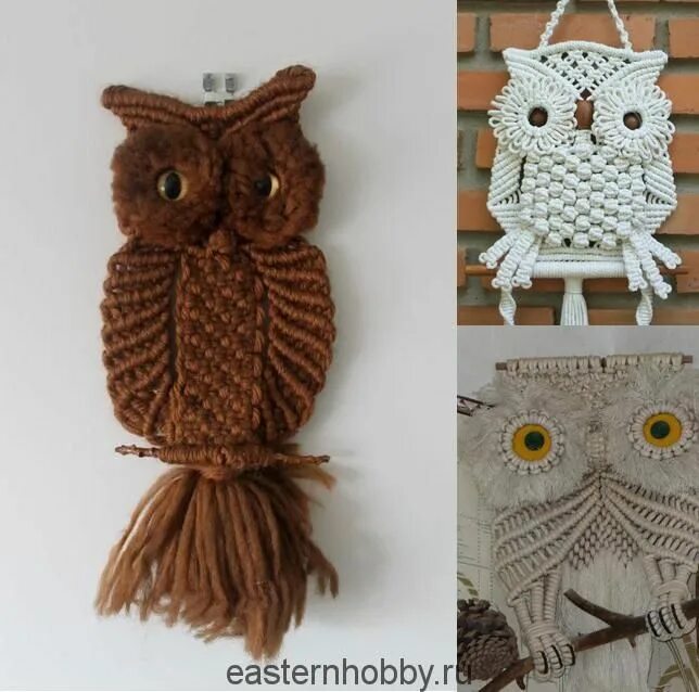 Сова макраме схемы плетения и пошаговое Macrame patterns, Macrame owl, Macrame