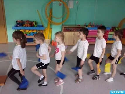 Кружок по физкультуре в детском саду