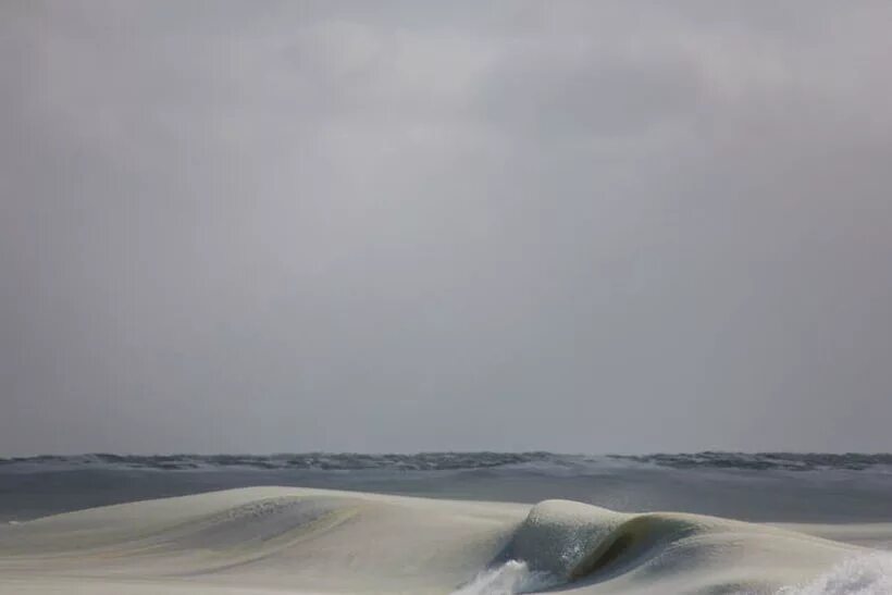 Frozen ocean