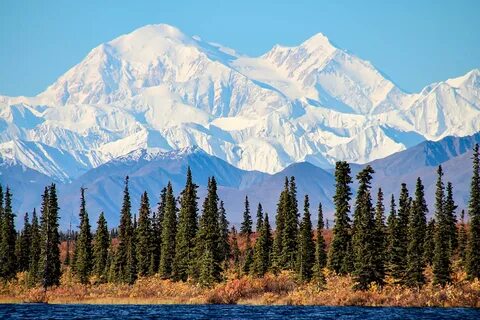 Северная америка гора денали