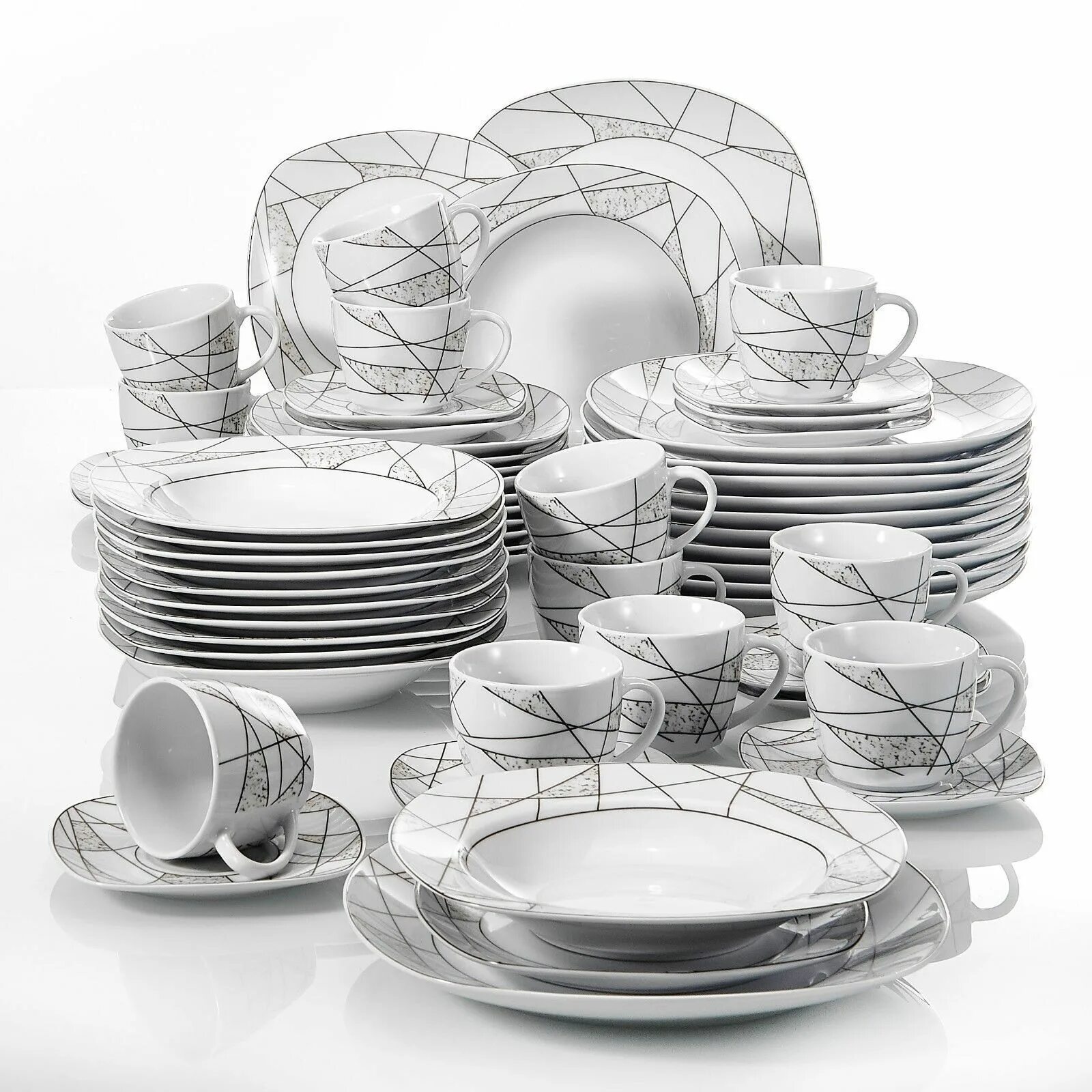 Столовый сервиз Dinnerware East vs West. Vabene столовый сервиз. Сервиз Modern dinner Set. Столовый набор "Vabene".