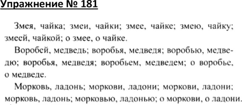 Учебник канакина горецкий 4 класс 1 часть. Русский язык 2 класс учебник 1 часть упражнение 181. Упражнение 181. Русский язык 4 класс упражнение 181. Русский язык 4 класс Горецкий гдз.