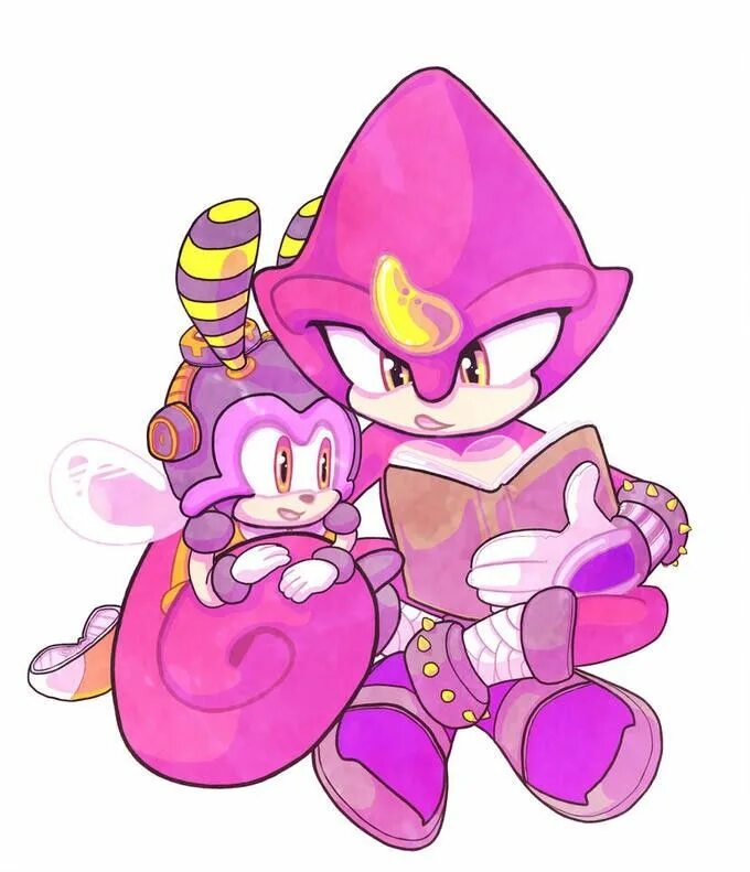 Inmt ask charmy. Эспио чарми и вектор. charmy sonic. эспио соник. чарми из соника.