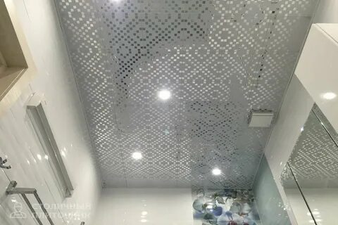 Кассетный потолок ванна