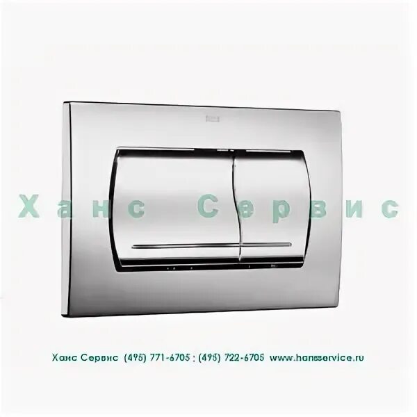 Клавиша смыва 52B (Pack Mitos L, цвет хром глянцевый 78901150B1) для инсталляций