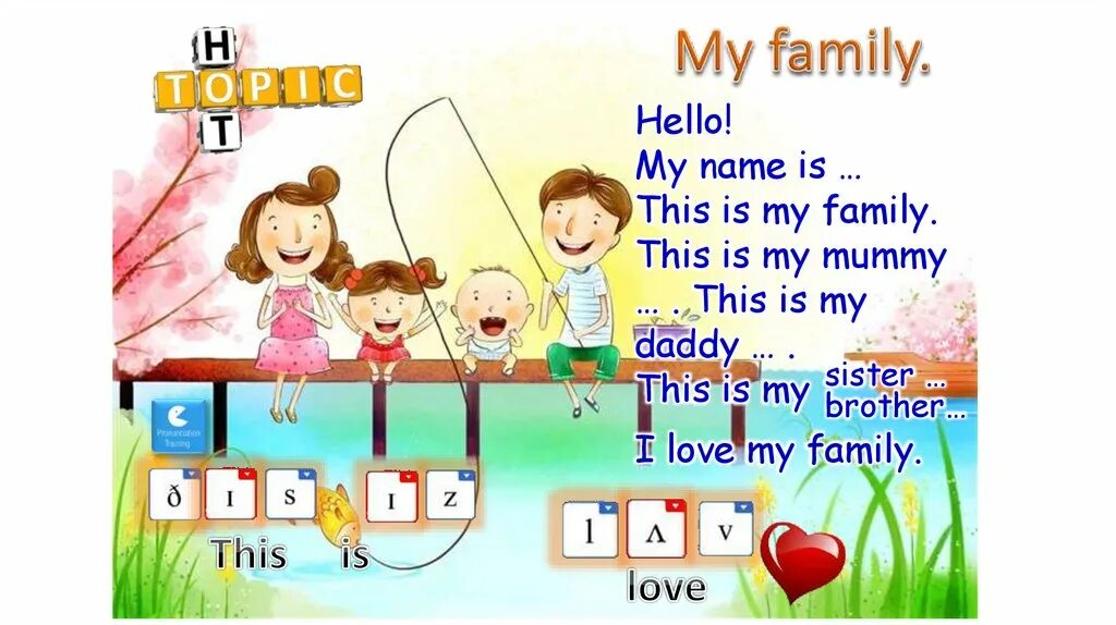 My Family английский для детей урок hello this is my Family. Топики для детей на английском my Family. Картинки на тему my Family can. My Family текст 4 класс.