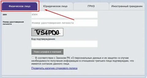 Проверка штрафов в турции
