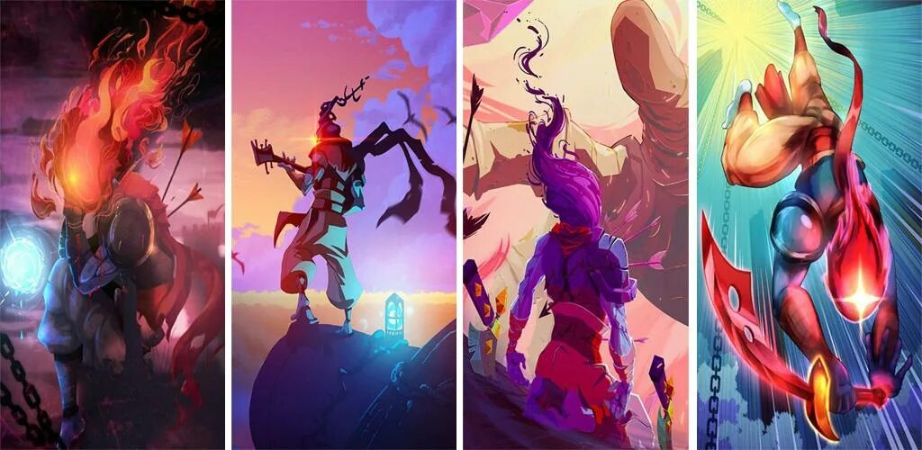 Dead cells на андроид оригинал. Dead Cells фон. Dead Cells фигурка. Обои в стиле Dead Cells. Dead Cells арты хранительница времени.