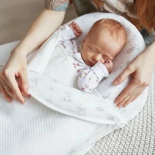 Кокон зевушка для новорожденных