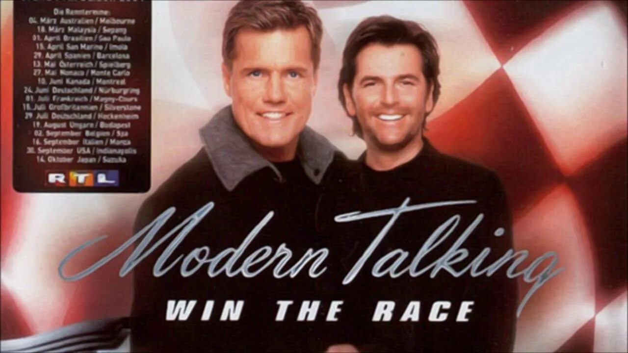 Modern talking racing. Modern talking 2002. Modern talking 2010. Modern talking 1999 обложка. Modern talking 2001.