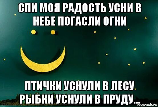 Спи моя радость усни ночь. Спи, моя радость. Спи моя радость усни пожелания спокойной ночи. Открытка спи моя радость усни. Спи моя радость усни в небе погасли огни.