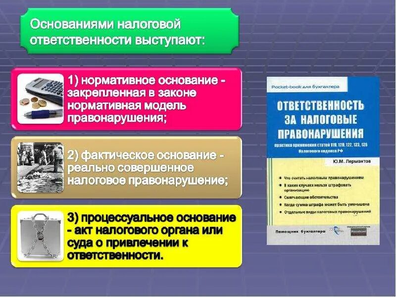 Примеры правонарушений в россии. Виды налоговых правонарушений и ответственность. Налоговые правонарушения презентация. Ответственность за налоговые нарушения. Налоги виды ответственности.