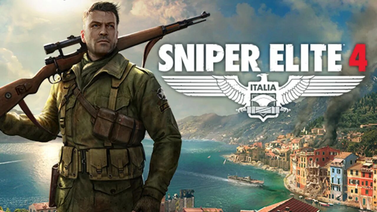 Sniper elite 4 deluxe edition. Sniper Elite 4 обложка. Sniper Elite 4 logo. Sniper Elite 4 геймплей. Снайпер Элит 4 пайззефаер.