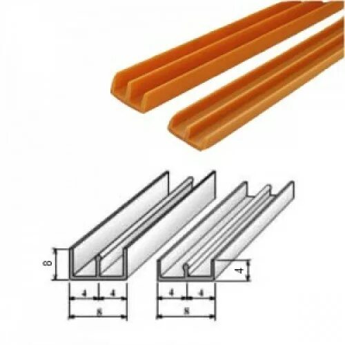 пластиковый ш образные направляющие. пластиковый профиль ш образный 20 мм. профиль ш-образный пластик, 2м (пвц-400). накладной 2м. профиль направляющий пластмассовый ш-образный l=954мм.