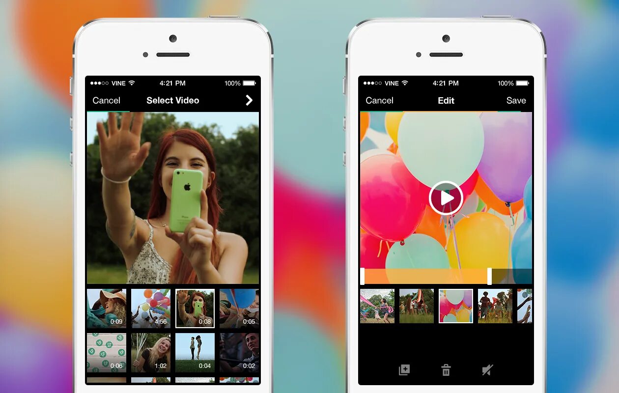 Select video. Вайн приложение. приложения для вайнов. vine video. vine profile.