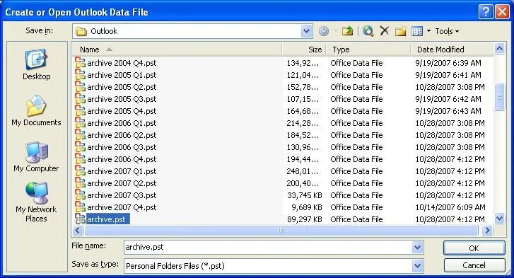 Создать файл data. Файл с данными. Создать файл data. Outlook 2016. Файл data.
