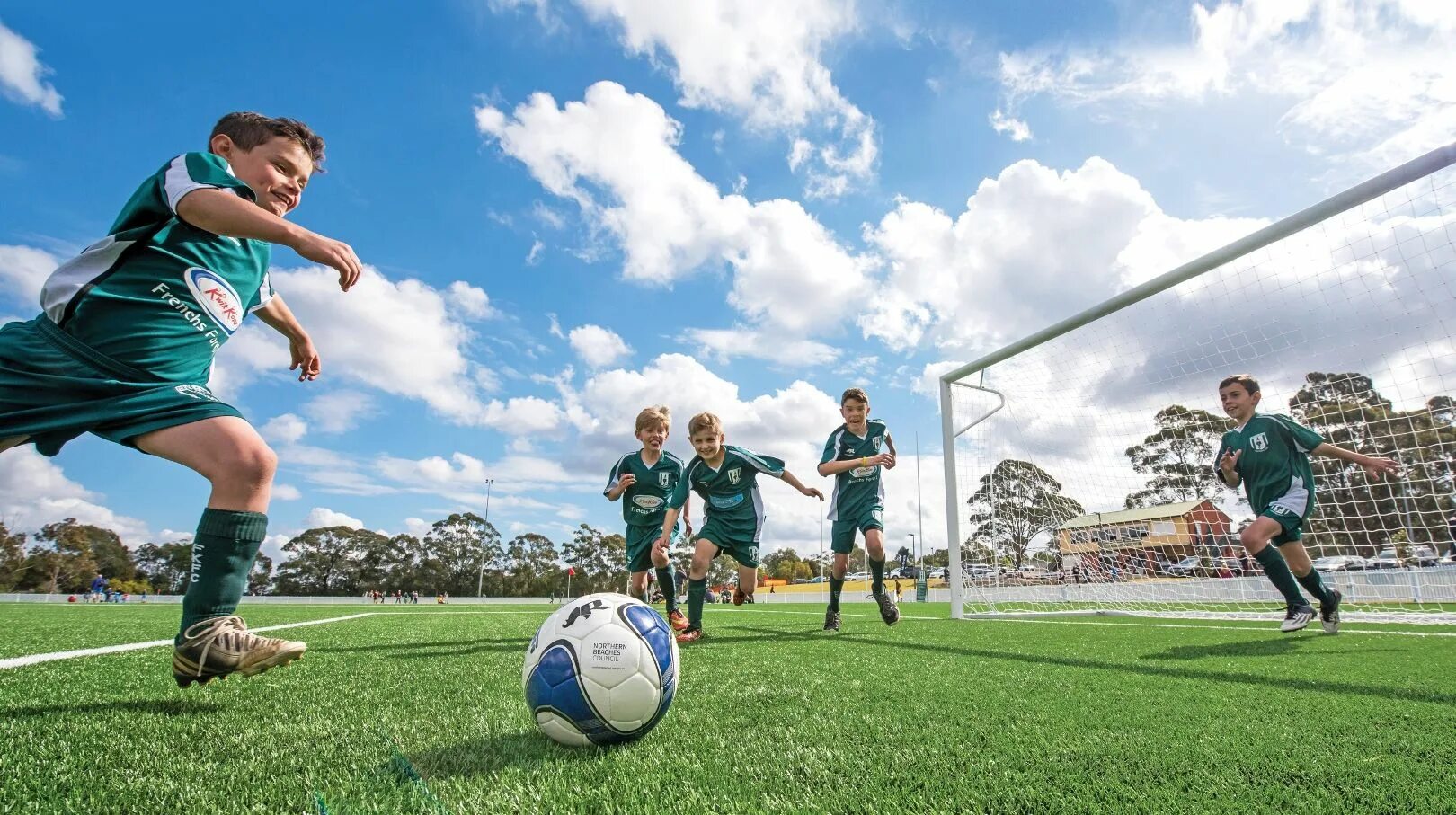 Football is played in most countries