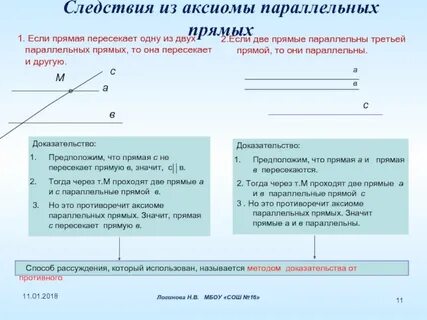 Утверждение следствия