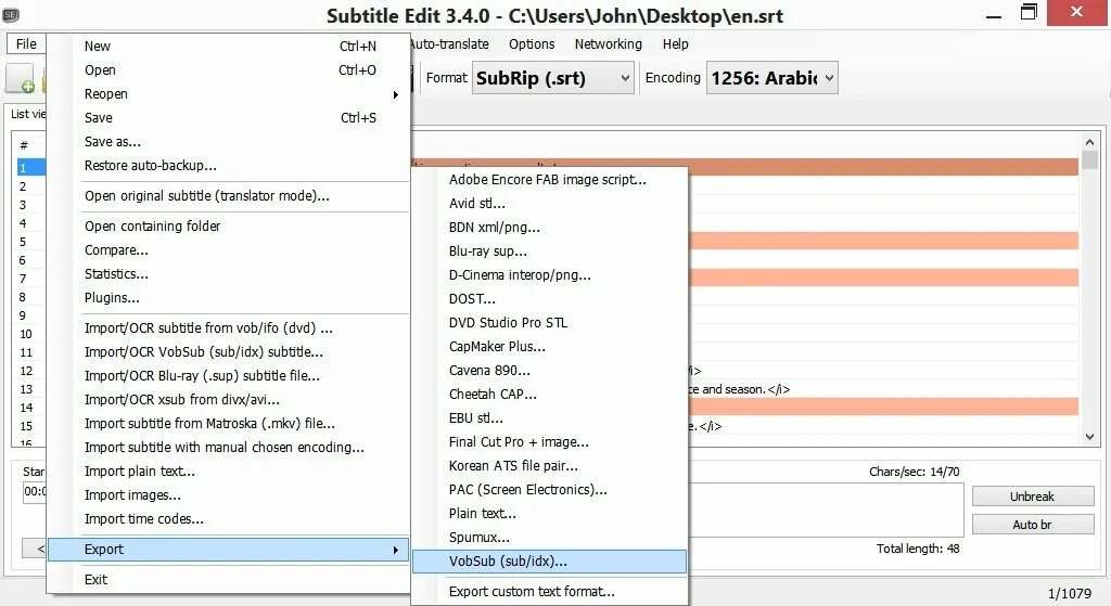 Конвертировать srt. Srt файл что это. чем открыть формат idx. txt to srt. idx.