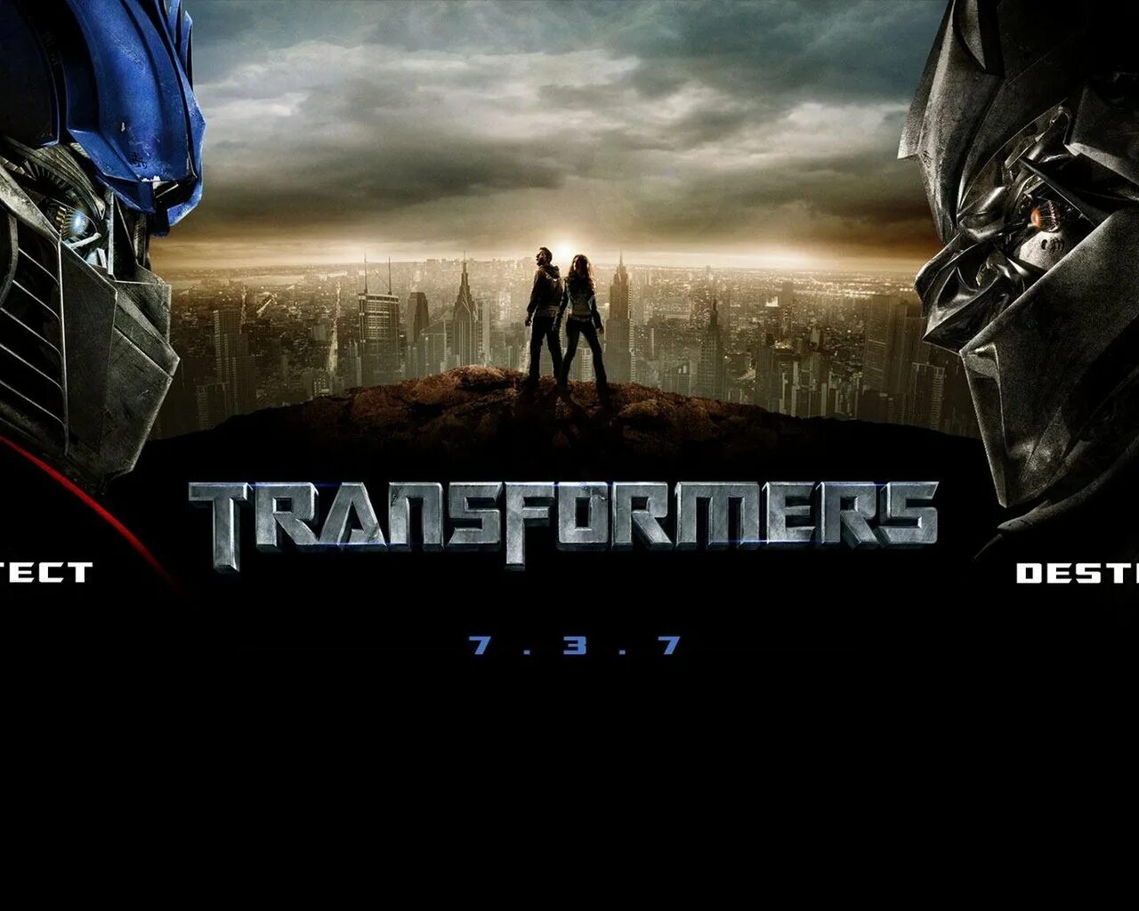 Трансформеры 1 Постер. Transformers 2007 Autobots arrive to Earth. Картинка для плаката трансформеры. Transformers arrival to Earth.