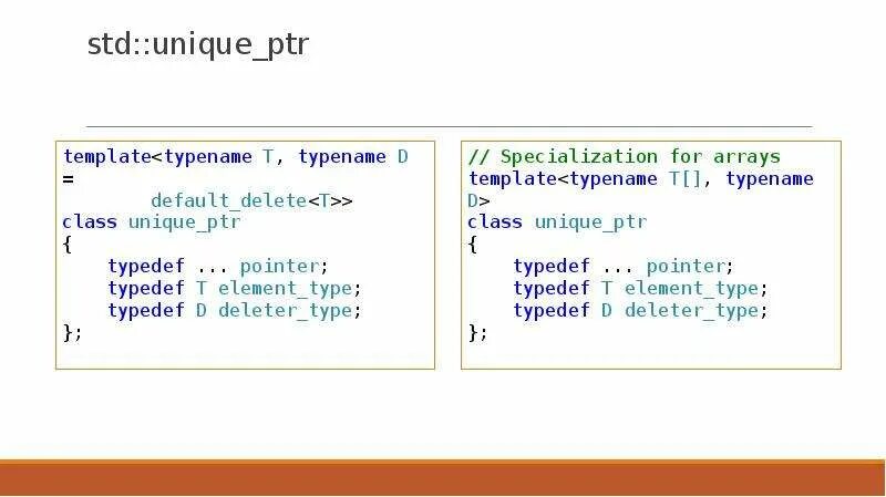 Unique ptr c. Unique_PTR C++ реализация. Unique_PTR на массив. Class unique_PTR C++. Unique_PTR GITHUB.