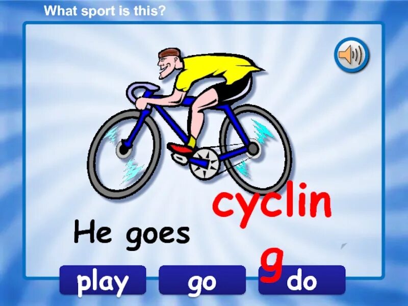 This is sport. What is sport. do или go cycling. what sport is this. sport is.