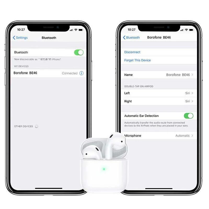 Беспроводные наушники Hoco EQ3 / Наушники Bluetooth для спорта, для бега / Спорт