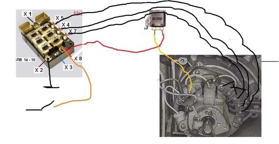 Реле на планету 5. Реле ИЖ Планета 5 с проводкой. Схема зажигания ИЖ Планета 5. Реле зарядки ИЖ Планета 12 вольт. Схема генератора ИЖ Планета 5.