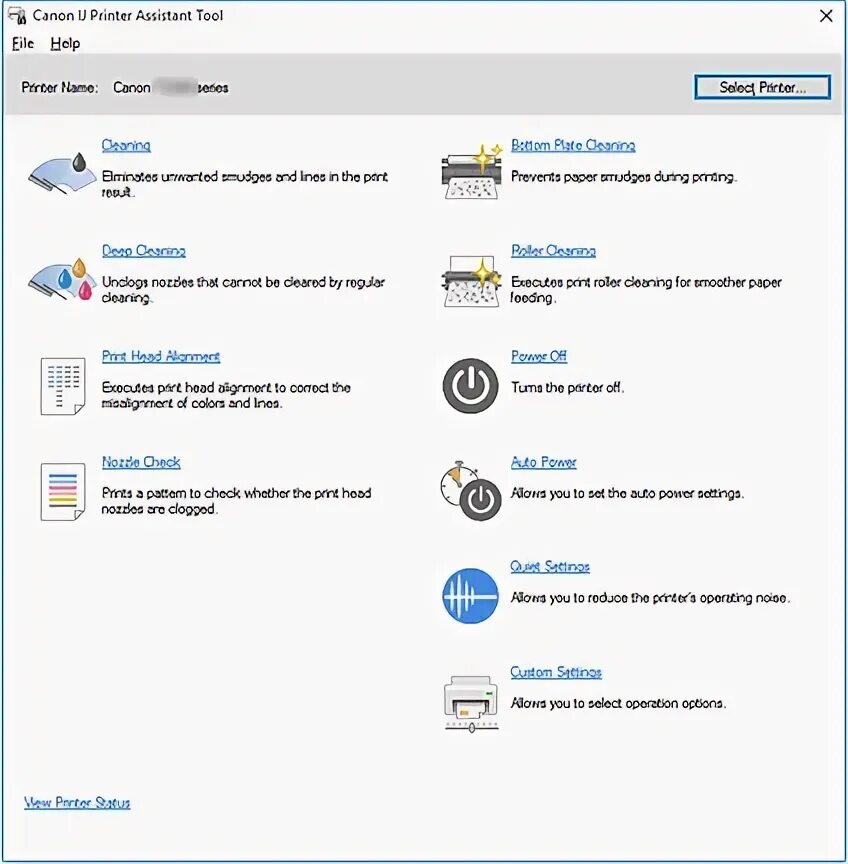 Ij printer assistant tool. Ij printer assistant tool