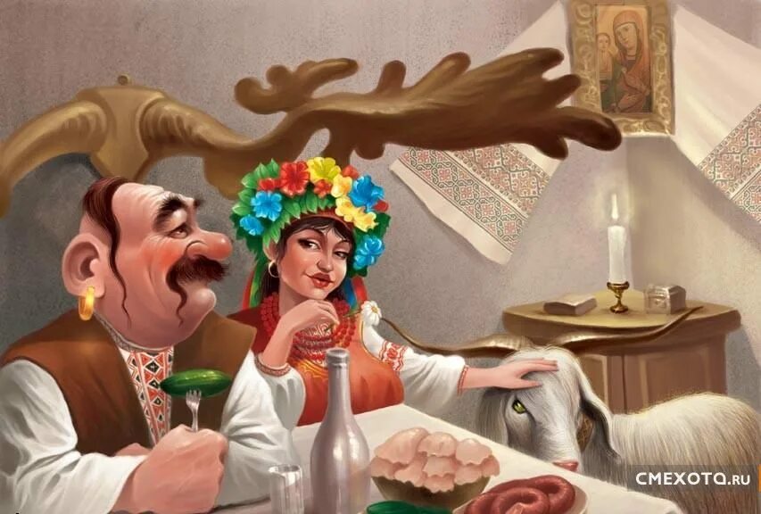 Украинские девушки смешные. Хохол и хохлушка. Хохлушка. Украинская свадьба. Фотосессия на кухне в народном стиле.