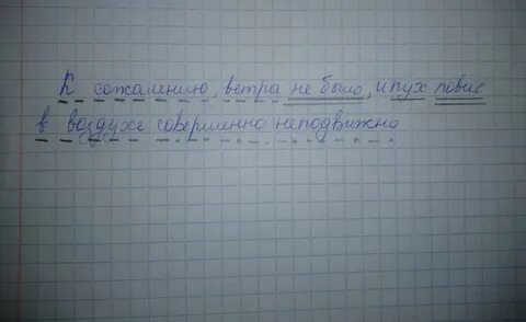 Синтаксический анализ предложения утенка