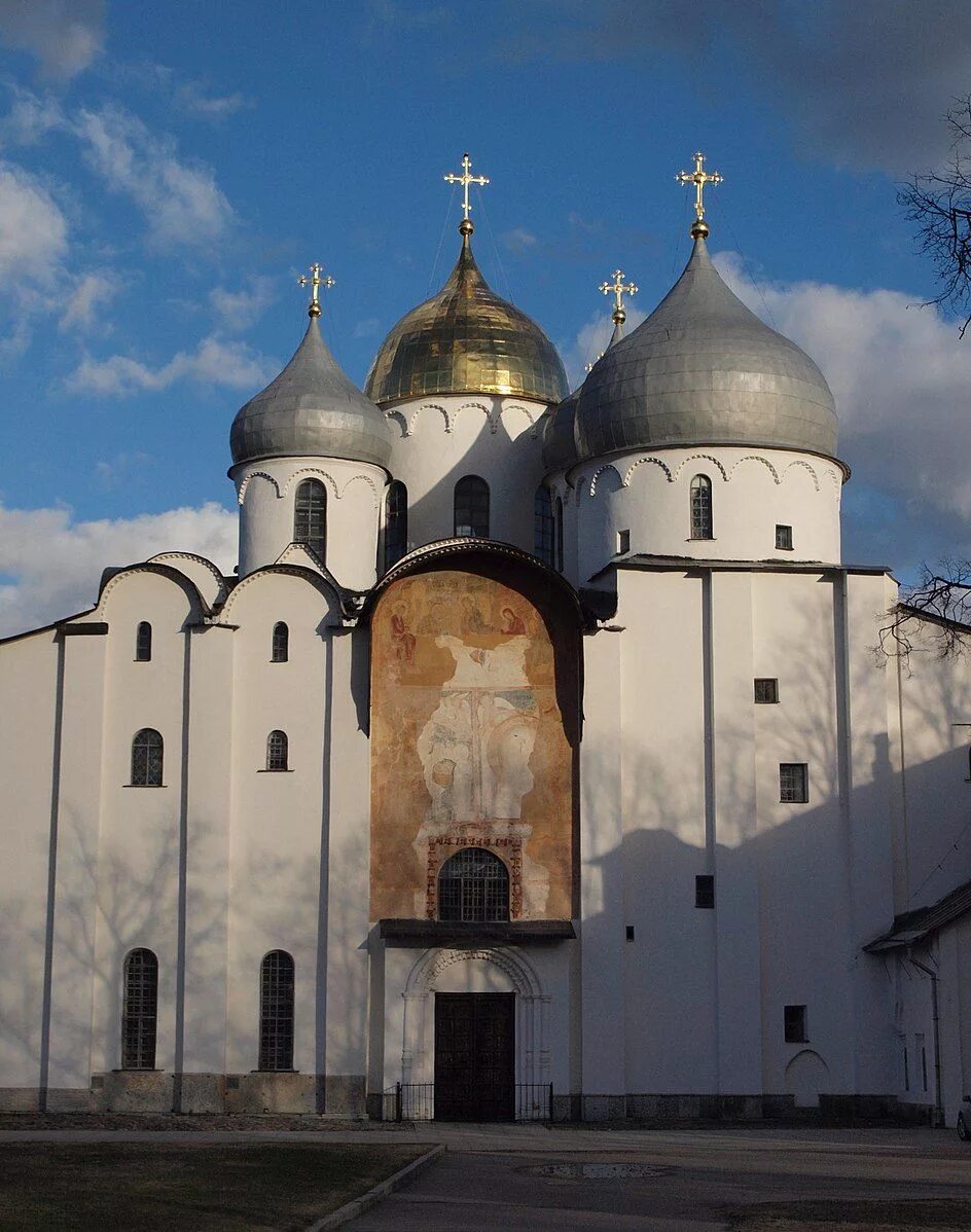 Храм святой софии в новгороде фото Великий Новгород Кремль Собор Софии Премудрости Божией Церковь Благовещения Прес
