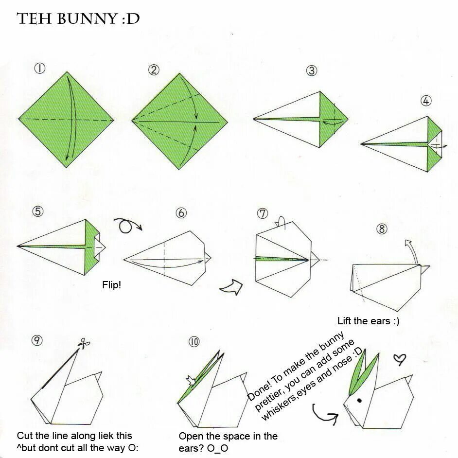 Оригами из бумаги кролик схема. Оригами зайчик из бумаги схема. Оригами из бумаги заяц схема пошаговая. Оригами из бумаги зайчик пошагово.
