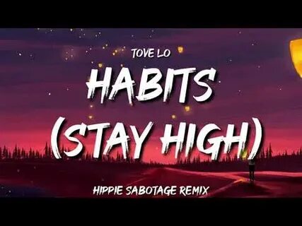 Stay high текст