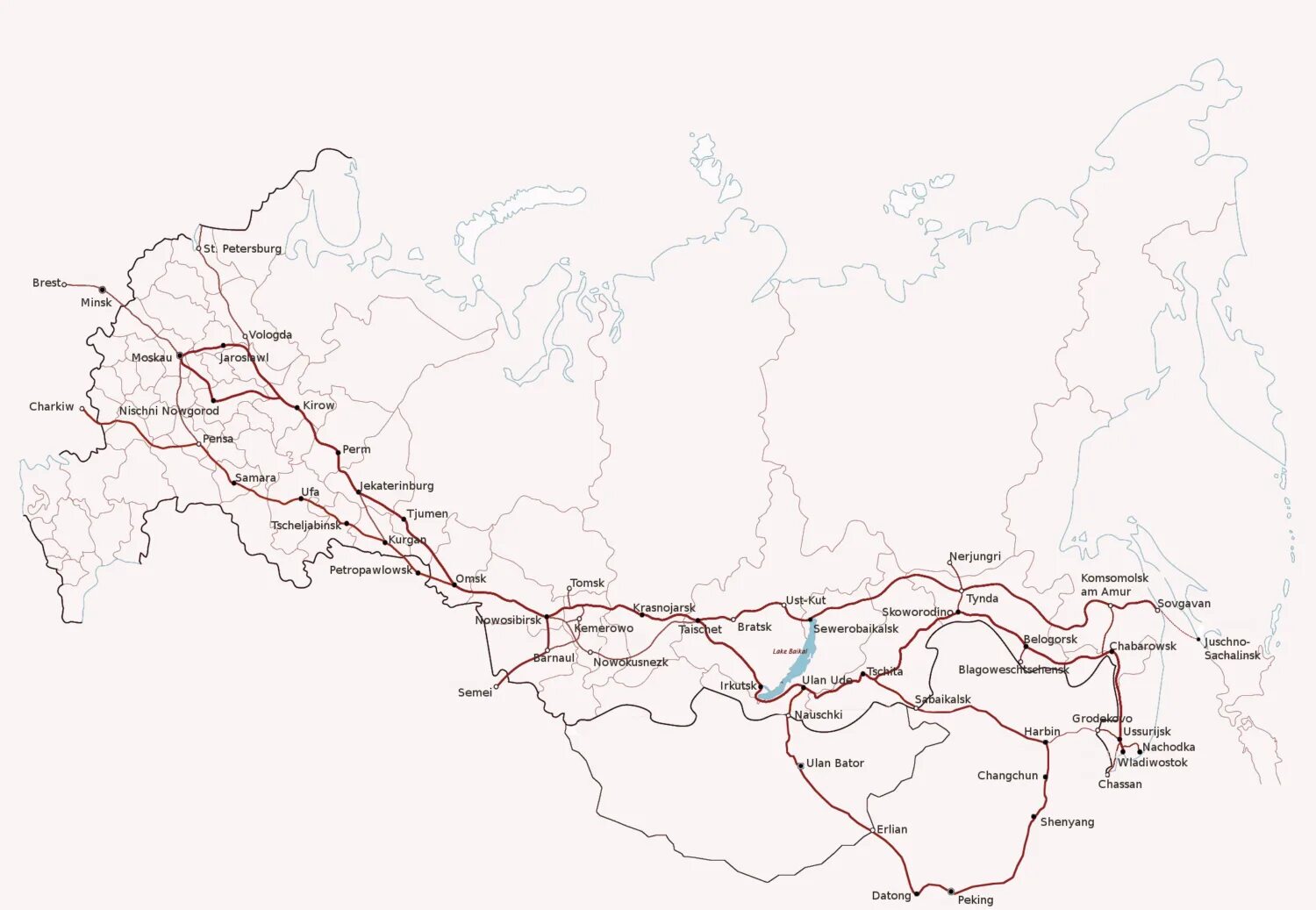 Транссибирская магистраль железные дороги. Транссибирская ЖД магистраль на карте России. Транссибирская магистраль на карте. Транссибирская Железнодорожная магистраль на карте. Транссиб магистраль на карте России.