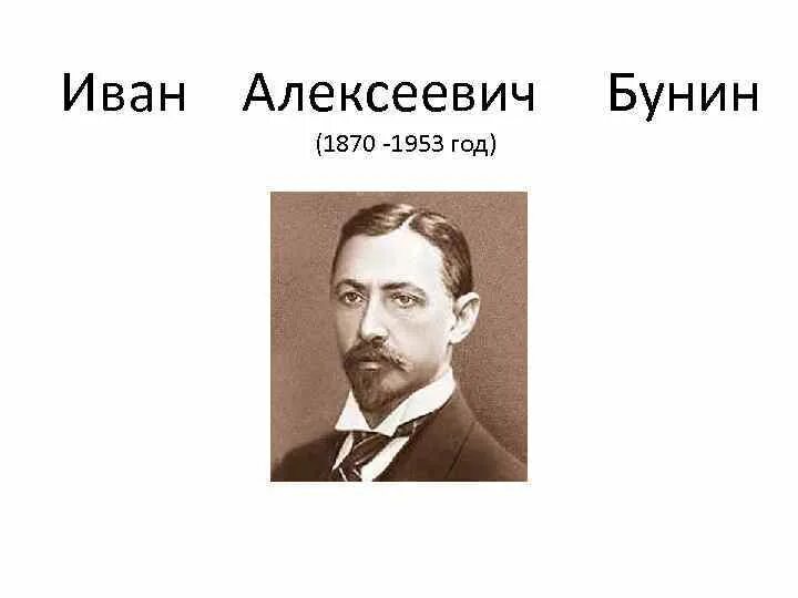 Бунин портрет с годами жизни. Бунин портрет и ФИО. Годы жизни и а бунина