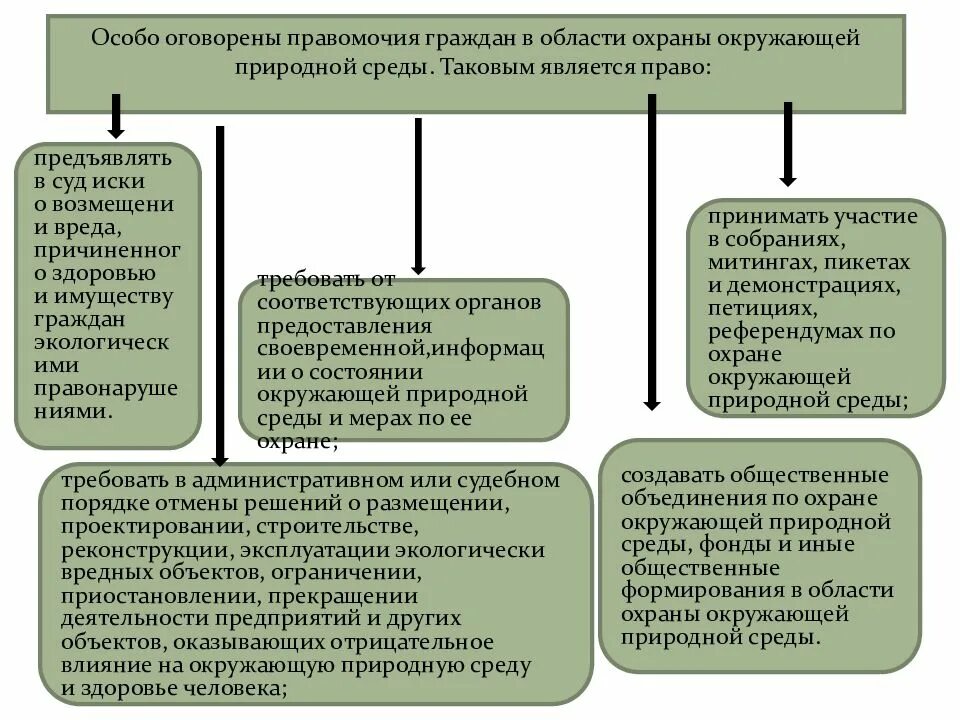 Экологическое право граждан и организаций. Некоммерческие организации в области охраны окружающей среды. Полномочия граждан в области охраны окружающей среды.. Общественные объединения по охране окруж среды.