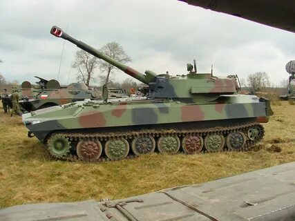 Самоходная гаубица 2с1 гвоздика