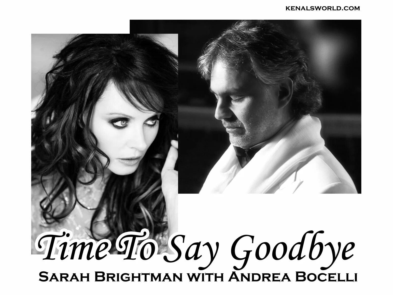 Андреа Бочелли & Sarah Brightman. Andrea Boccelli & Sarah Brightman time to say Goodbye.