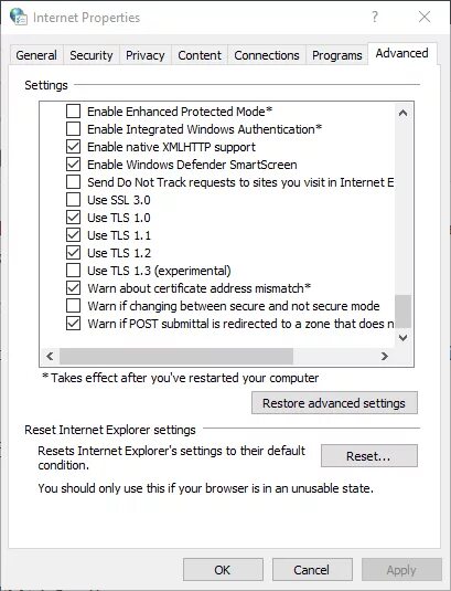 Как отключить tls. Windows 10 tls. галочку на tls 1. enable integrated windows authentication ie 11. tls 1.3 handshake.
