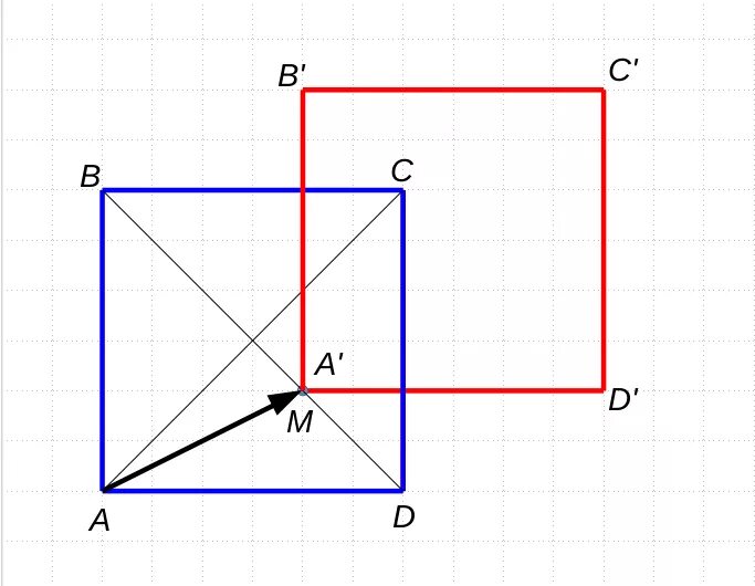 Параллельный перенос квадрата на вектор. Квадрат АВСД. Начертите квадрат ABCD. Параллельный перенос квадрата. Паралельныхпепенос квадрата.