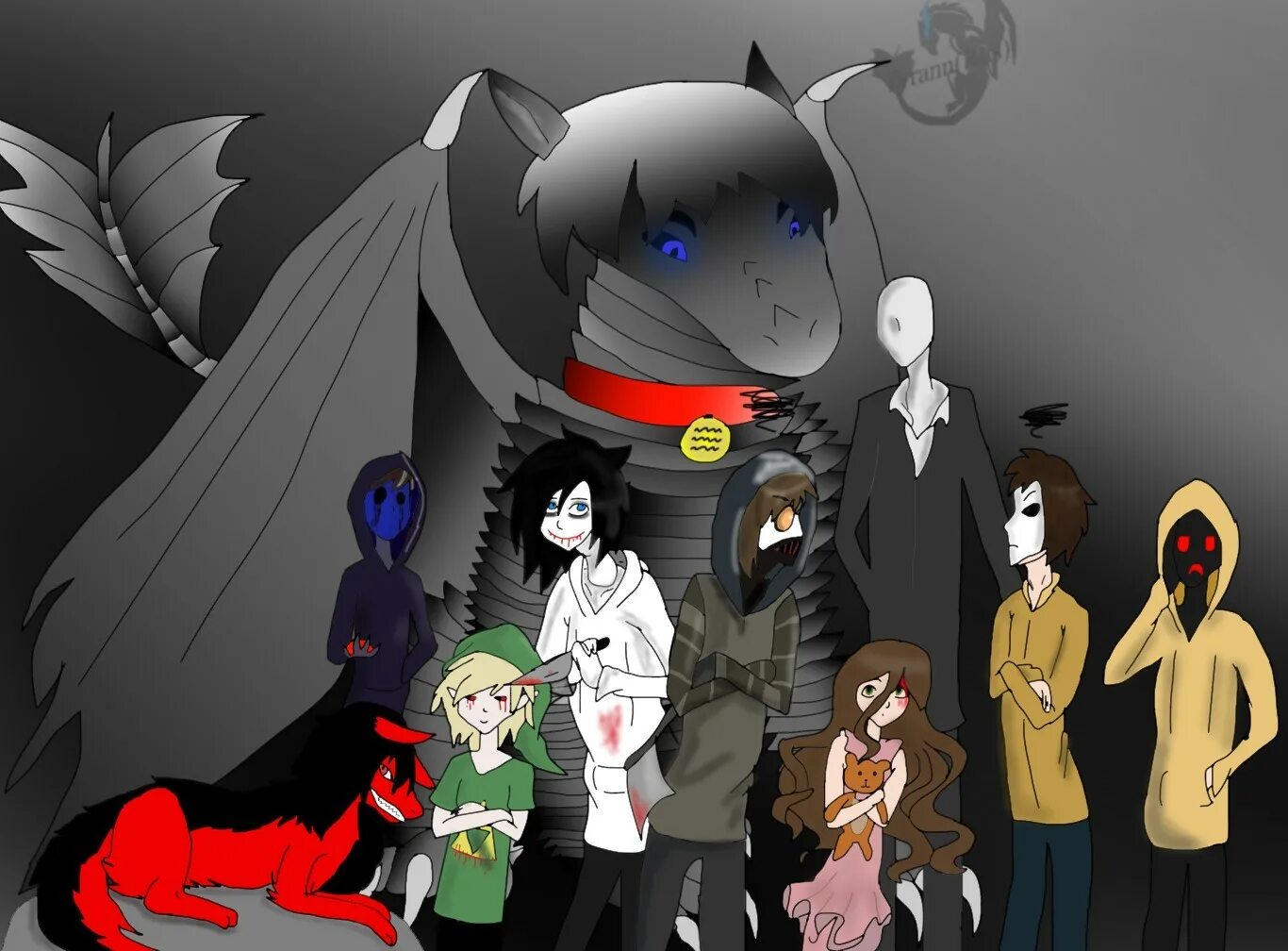 крипипаста едят