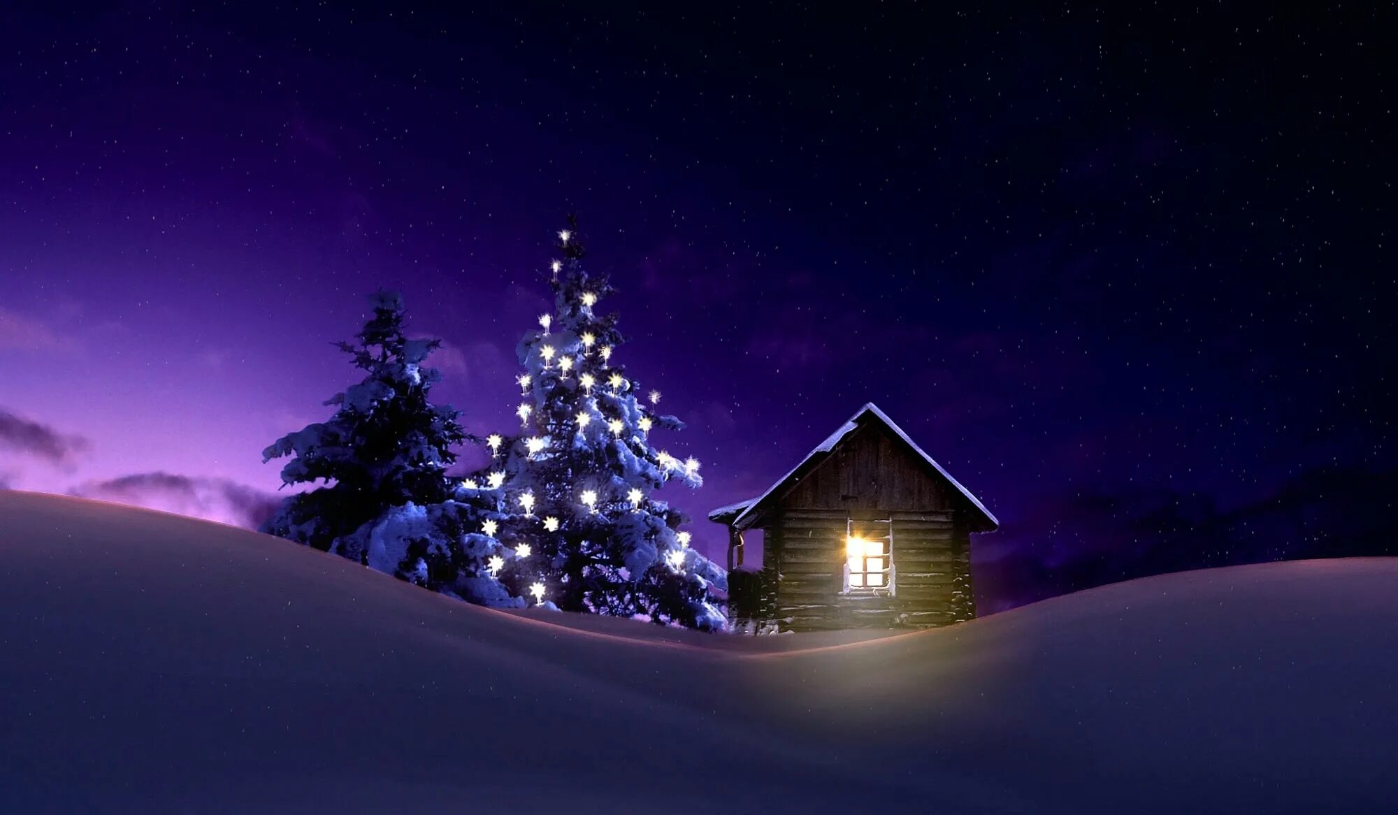 Ночь рождеством картинки. Новогодний пейзаж. Новогодняя природа. Новогодняя зима. Зима ночь.