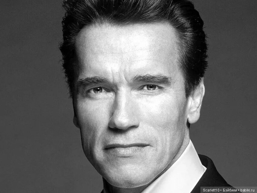 Arnold Schwarzenegger portrait. Арни Джонсон.
