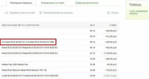 Что такое списание rus